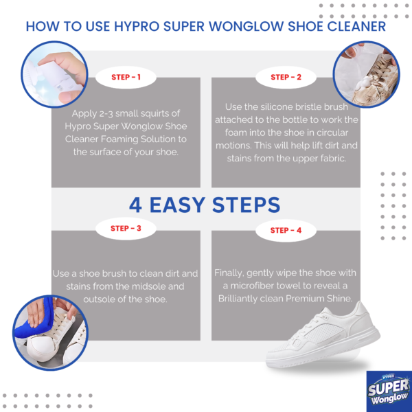 HYPRO SUPER WONGLOW SHOE CLEANER - Image 7