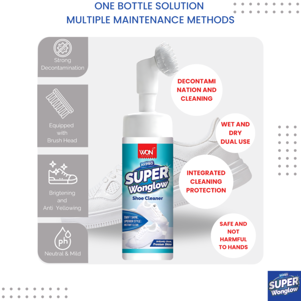 HYPRO SUPER WONGLOW SHOE CLEANER - Image 5